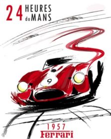 Affiche Le Mans Etsy